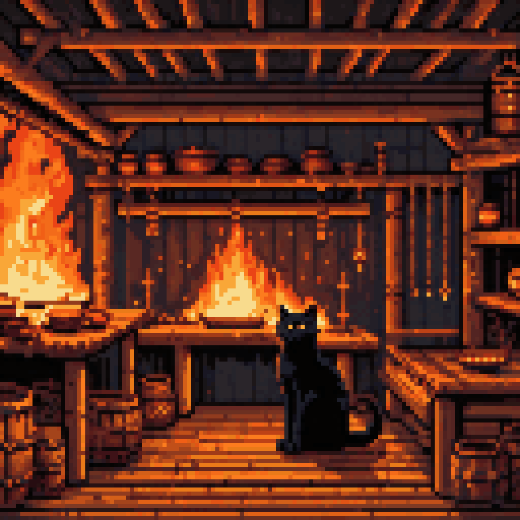 remove large binaries pixel art 8-bit retro