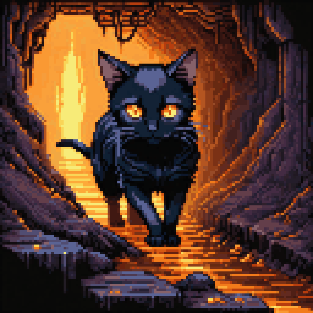 remove large binaries pixel art 8-bit retro