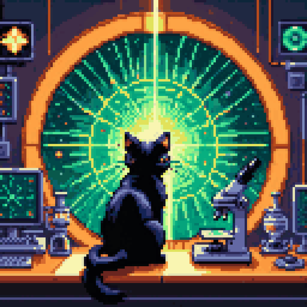 the structure was real pixel art 8-bit retro