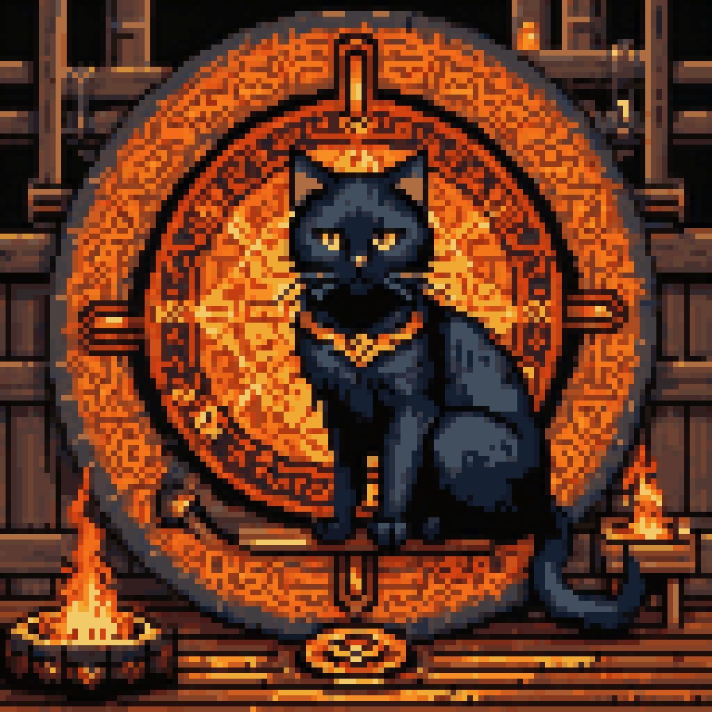 the structure was real pixel art 8-bit retro