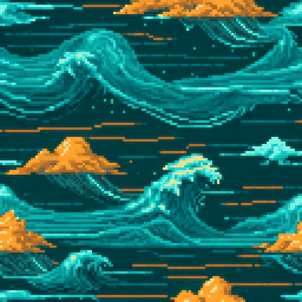 the index does not know pixel art 8-bit retro