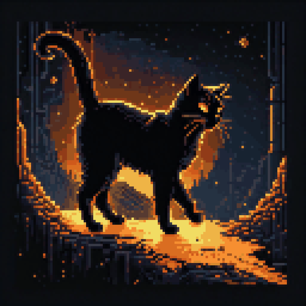 the index does not know pixel art 8-bit retro