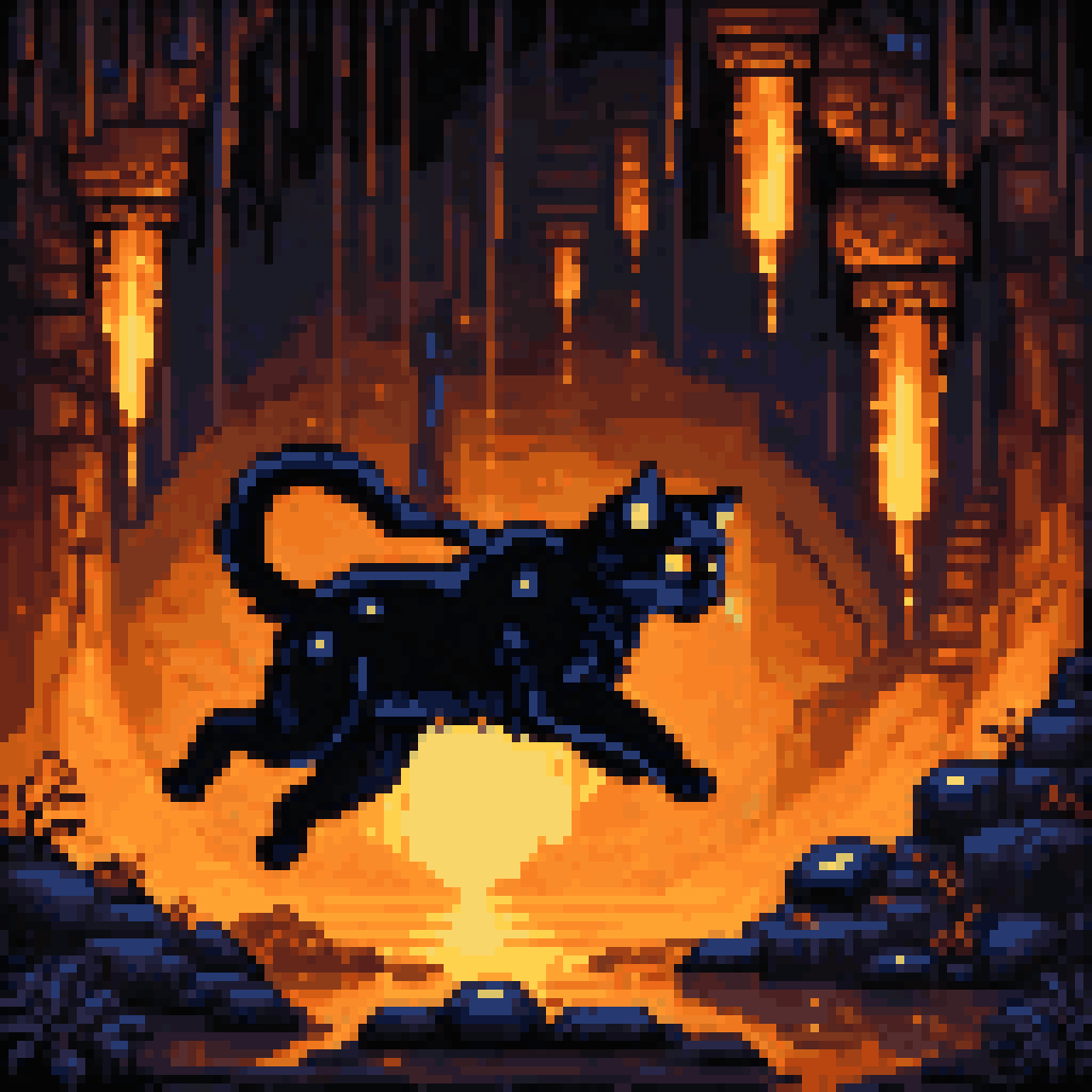 the index does not know pixel art 8-bit retro