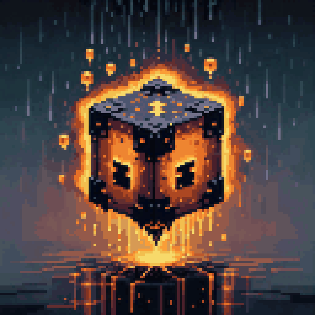 already full pixel art 8-bit retro