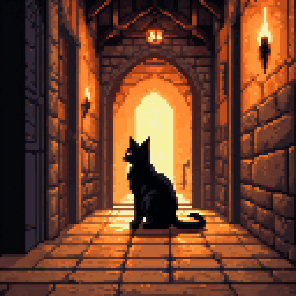 the warmth that comes after pixel art 8-bit retro
