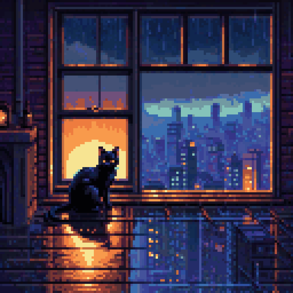 what settles first pixel art 8-bit retro