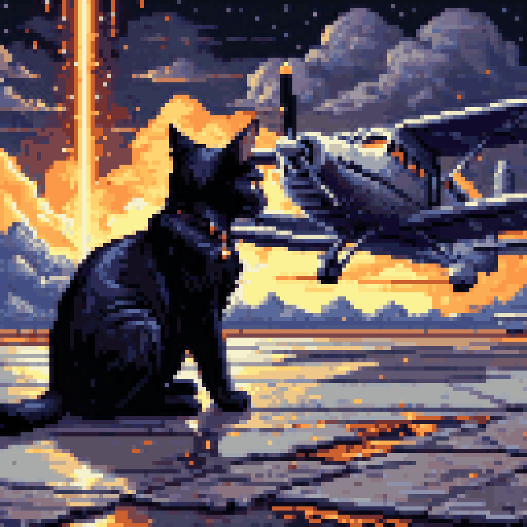 what the storm declined pixel art 8-bit retro