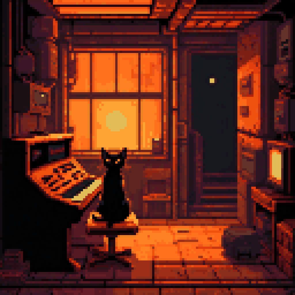 what the storm declined pixel art 8-bit retro