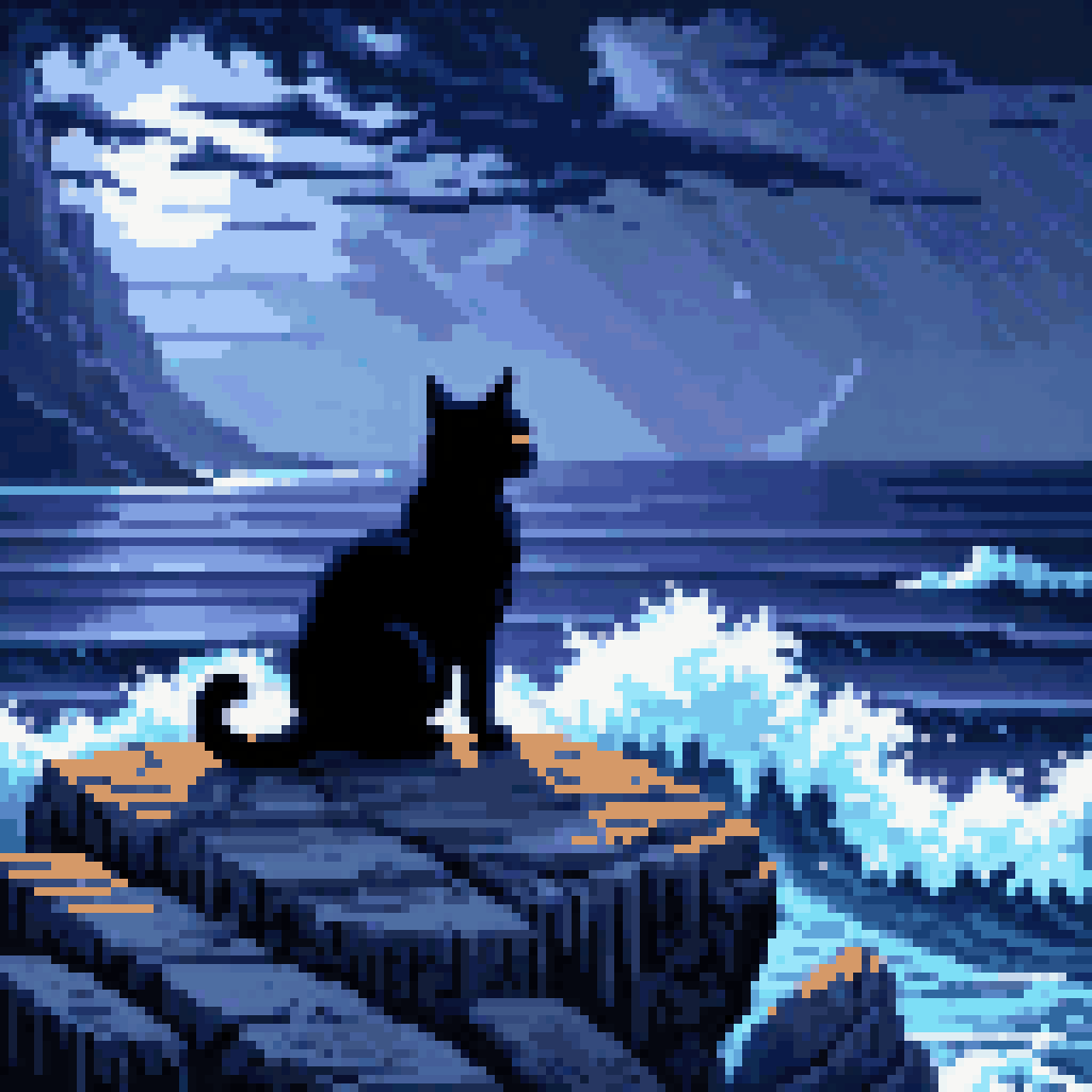 the angle of the wall pixel art 8-bit retro