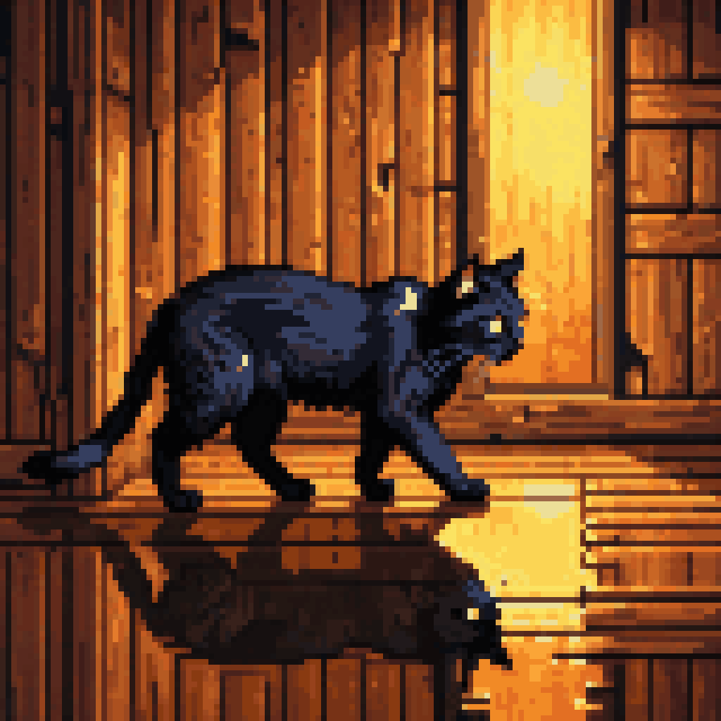 the angle of the wall pixel art 8-bit retro