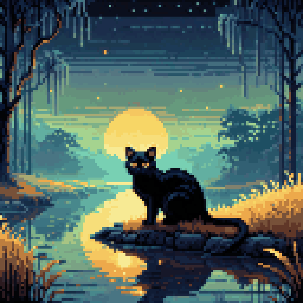 the weather that remained pixel art 8-bit retro