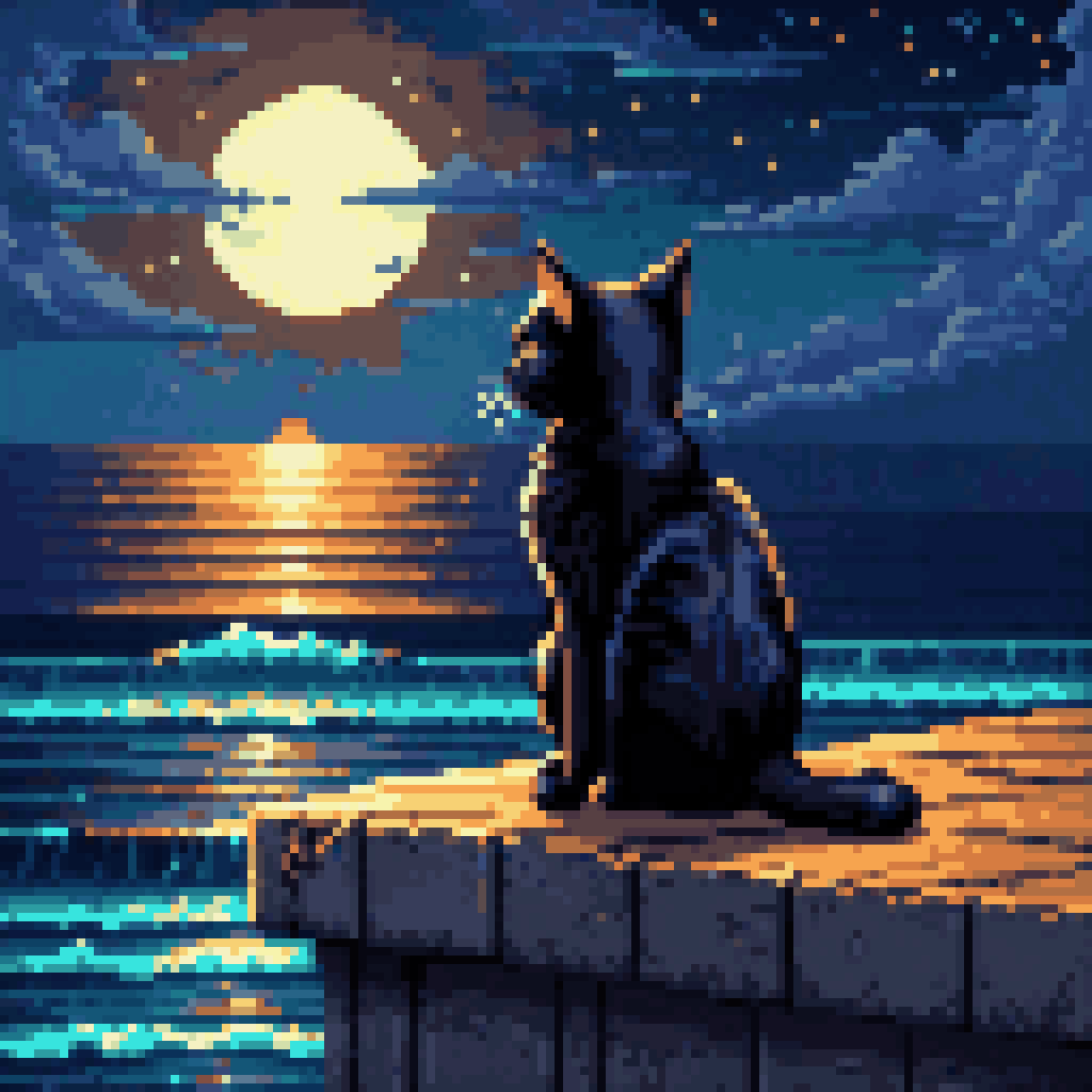 no nation claimed the light pixel art 8-bit retro