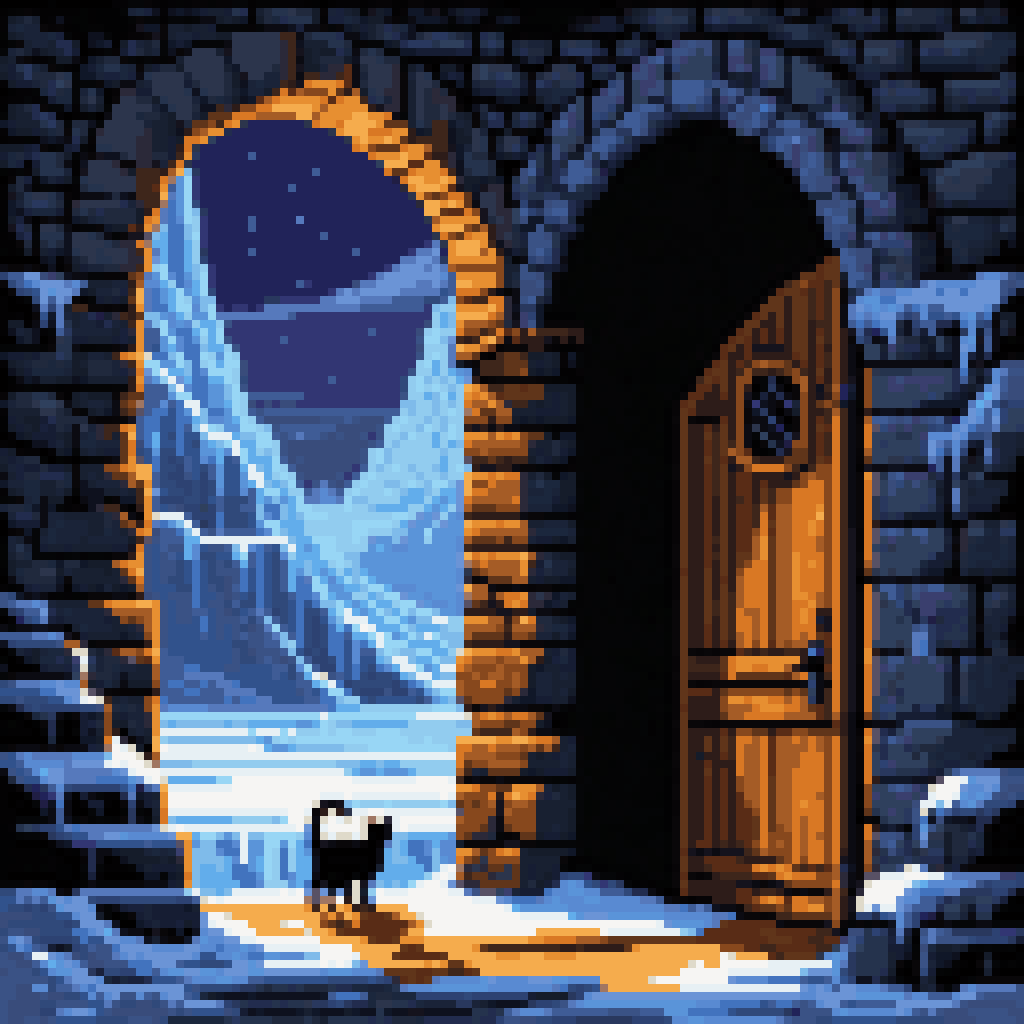 what runs ahead of the order pixel art 8-bit retro