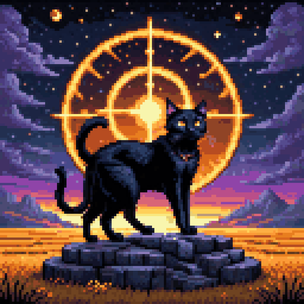 someone was already there pixel art 8-bit retro