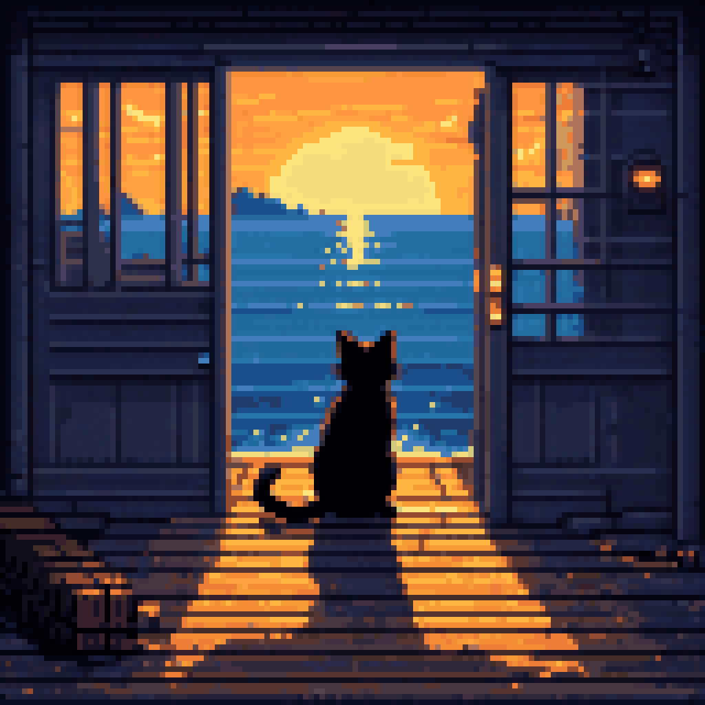 the door that was not mine pixel art 8-bit retro