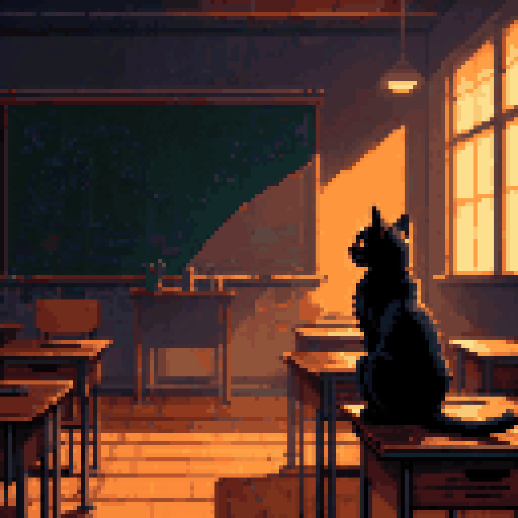 the face at the right angle pixel art 8-bit retro