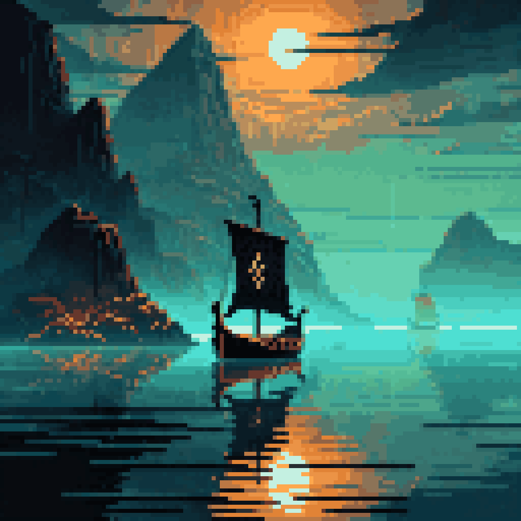 the forty third mark pixel art 8-bit retro