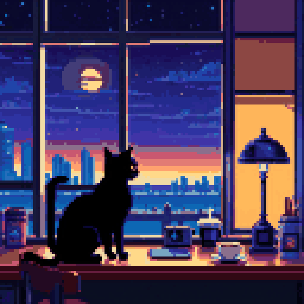 the forty third mark pixel art 8-bit retro