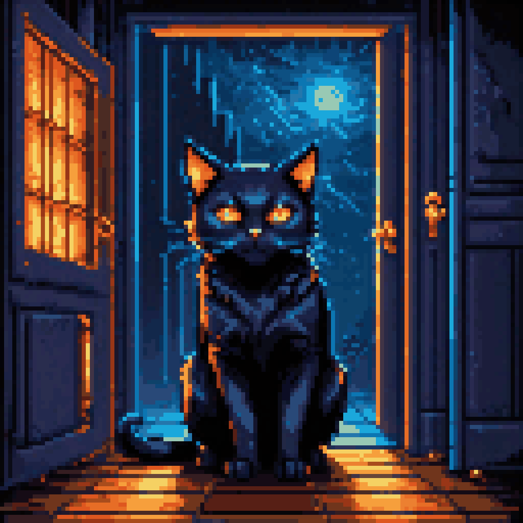 the center fills first pixel art 8-bit retro