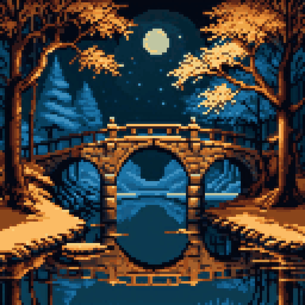the man with no word for yesterday pixel art 8-bit retro
